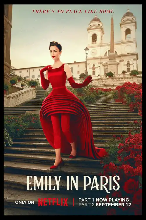 Emily in Paris Netflix series streaming on IPTV UK - watch all seasons with IPVision