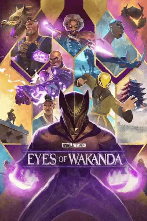 Eyes of Wakanda Marvel animated series on best IPTV UK - stream with IPVision