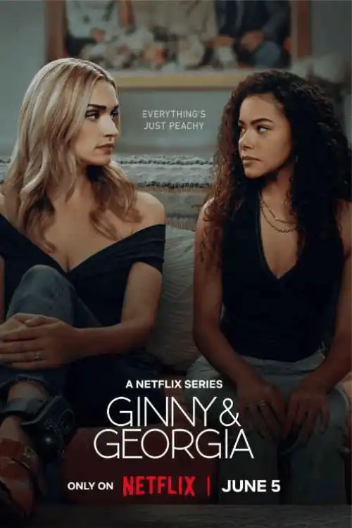 Ginny and Georgia Netflix series on IPTV subscription UK - stream drama with IPVision