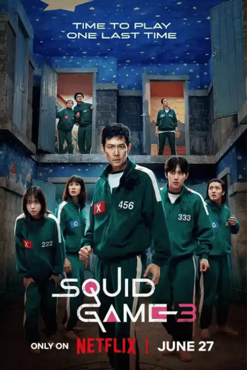 Squid Game Season 3 Netflix series on IPTV UK - stream Korean thriller with IPVision
